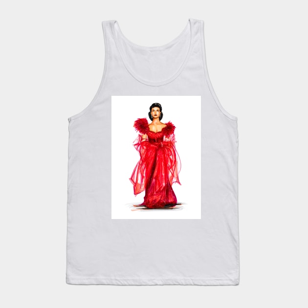 Vivien Leigh Tank Top by Svetlana Pelin